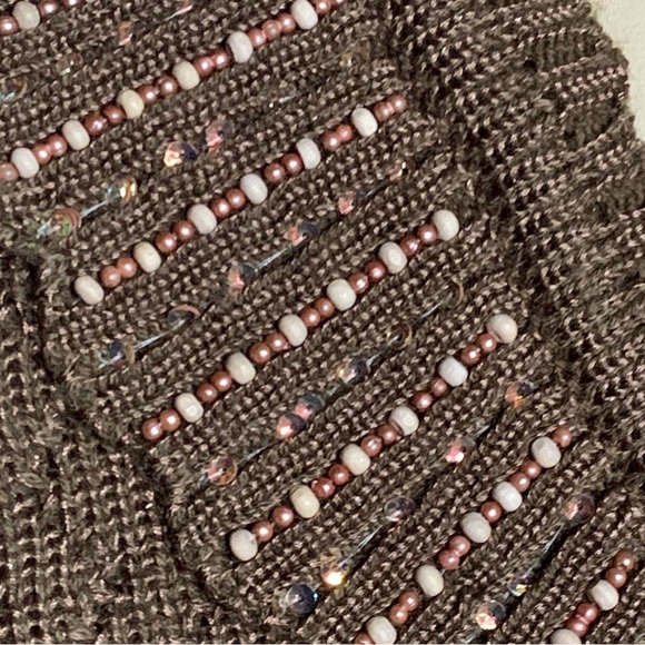JBM Mod Line, Beaded Cardigan Sweater - Picture 3 of 7